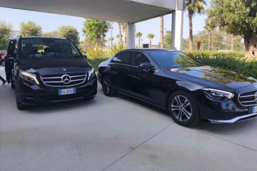 Our Mercedes V-Class and Mercedes E-Class